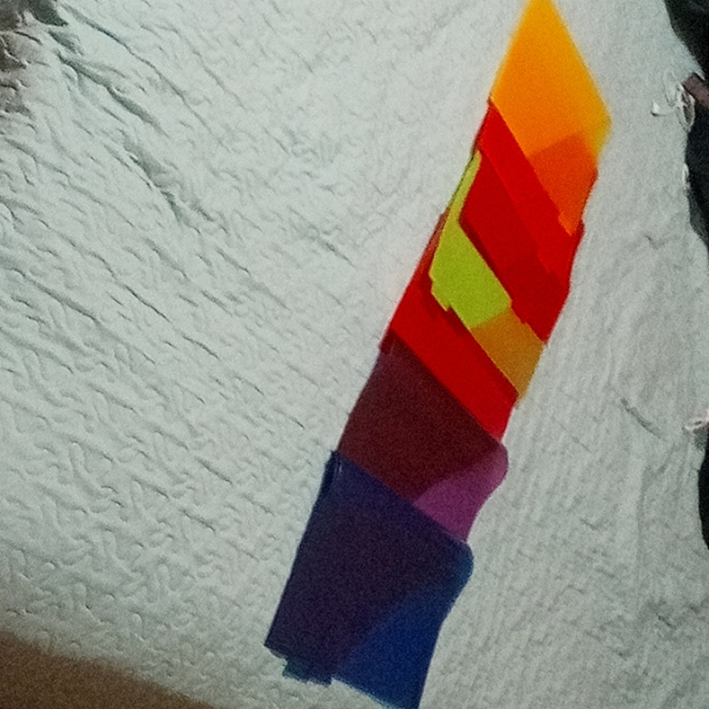 Cute binder that have flowers with different colors on it and binder folder